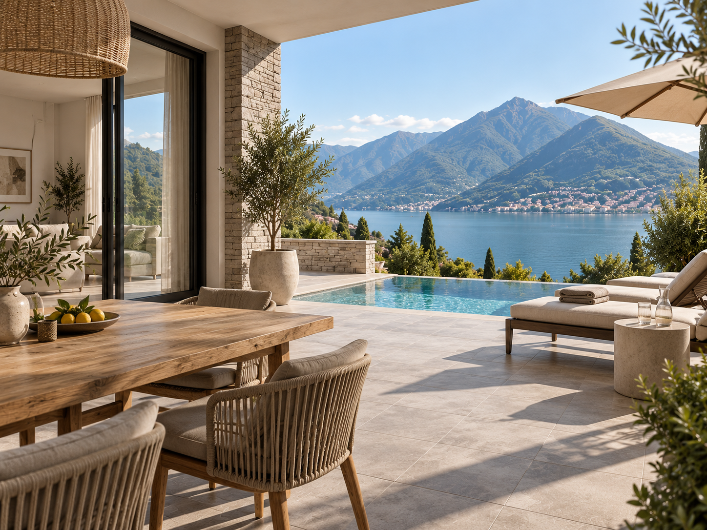 Casa vacanza con terrazza e vista in Ticino