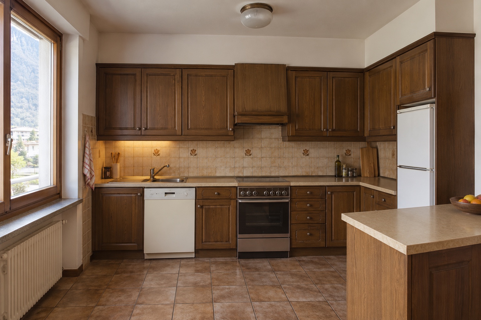 Cucina prima della ristrutturazione