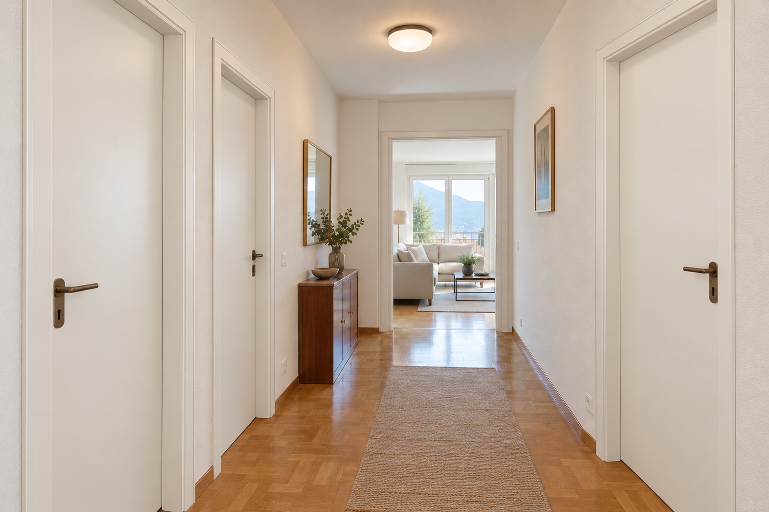 Porta interna dopo la sostituzione