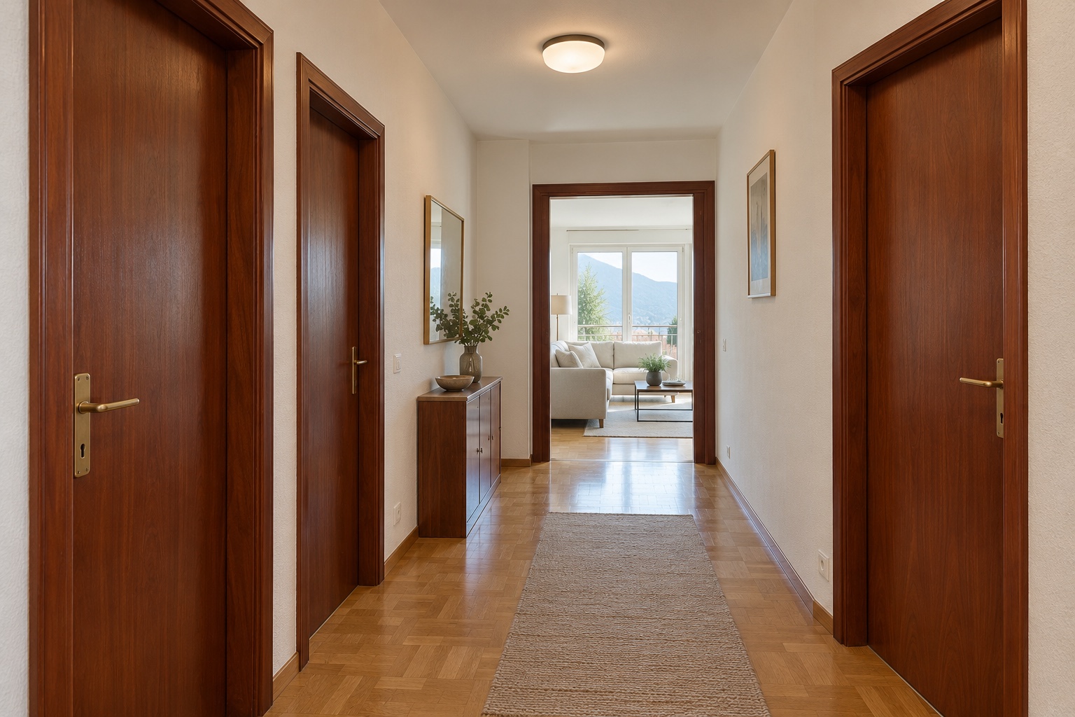 Porta interna prima della sostituzione